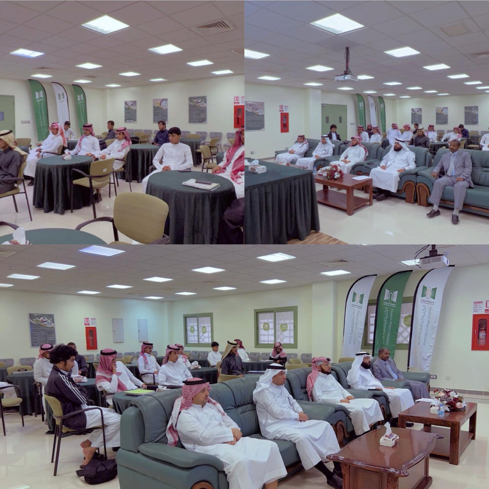 ​نفّذ قسم العلوم الأساسية بشطر الطلاب اليوم الثلاثاء ٥ / ٨ / ١٤٤٦ محاضرة بعنوان:(النزاهة ومكافحة الفساد)قدّمها سعادة الدكتور: عبدالرحمن الرنيني. وشرَّف اللقاء حضور وكيلي الكلية، وجمع من أعضاء هيئة التدريس والطلاب ..​